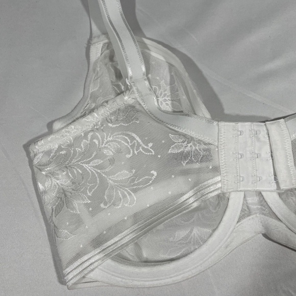 NEW Wacoal [ 34G‎ ] Net Effect Underwire Bra in White - Picture 10 of 12